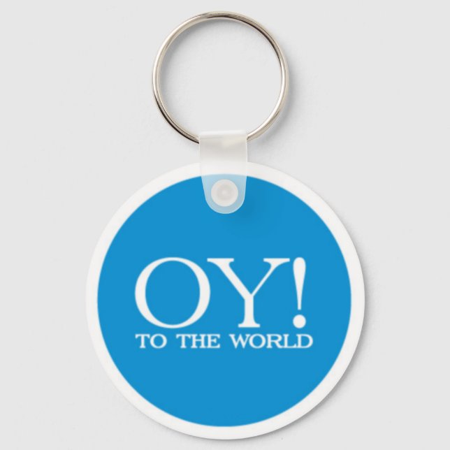 Porte-clés Porte - clé du budget - Oy ! au monde (Recto)