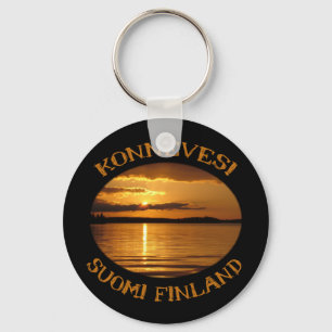 Porte-clés Porte - clé du coucher de soleil de Konnevesi
