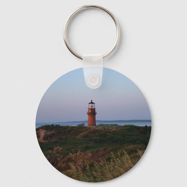Porte-clés Porte - clé du coucher et du phare d'Aquinnah (Recto)