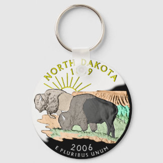 Porte-clés Porte - clé du Dakota du Nord