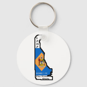 Porte-clés Porte - clé du Delaware