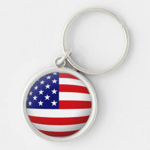 Porte-clés PORTE - CLÉ du drapeau américain