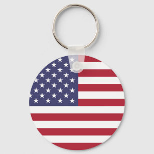 Porte-clés Porte - clé du drapeau américain