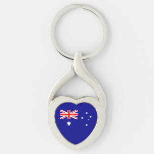 Porte-clés Porte - clé du drapeau australien patriotique