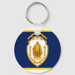 Porte-clés Porte - clé du drapeau de la ville de Springfield