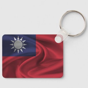 Porte-clés Porte - clé du drapeau de Taïwan