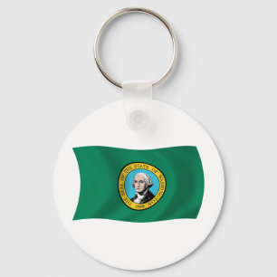 Porte-clés Porte - clé du drapeau de Washington