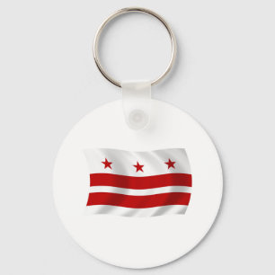 Porte-clés Porte - clé du drapeau de Washington D.C.