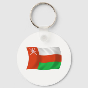 Porte-clés Porte - clé du drapeau d'Oman