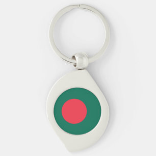 Porte-clés Porte - clé du drapeau du Bangladesh patriotique