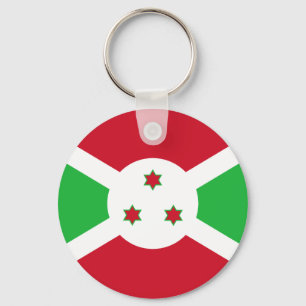 Porte-clés Porte - clé du drapeau du Burundi patriotique