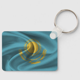 Porte-clés Porte - clé du drapeau du Kazakhstan