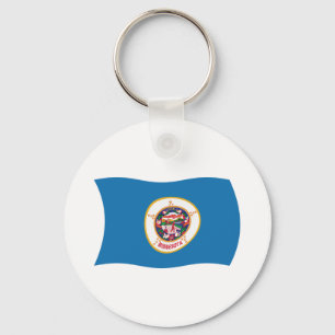Porte-clés Porte - clé du drapeau du Minnesota
