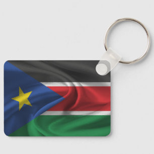Porte-clés Porte - clé du drapeau du Sud-Soudan