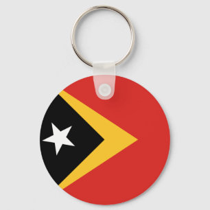 Porte-clés Porte - clé du drapeau du Timor oriental