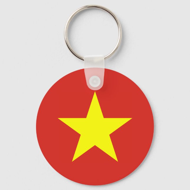 Porte-clés Porte - clé du drapeau du Vietnam (Recto)