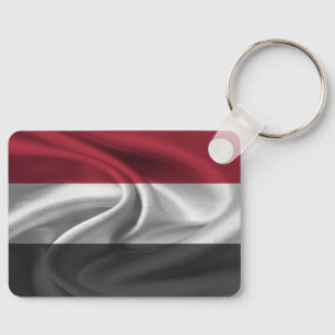 Porte-clés Porte - clé du drapeau du Yémen