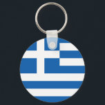 Porte-clés Porte - clé du drapeau grec<br><div class="desc">Porte - clé du drapeau grec.</div>