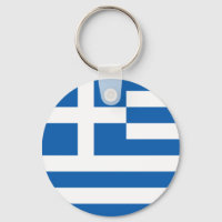 Porte - clé du drapeau grec