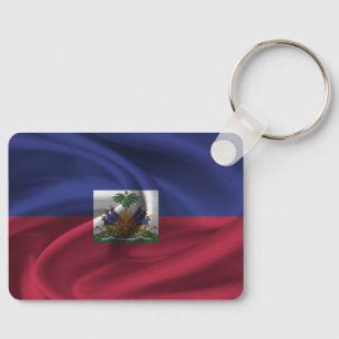 Porte-clés Porte - clé du drapeau haïtien