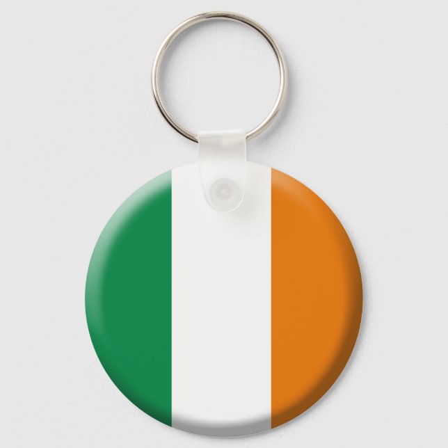 Porte-clés Porte - clé du drapeau irlandais (Recto)