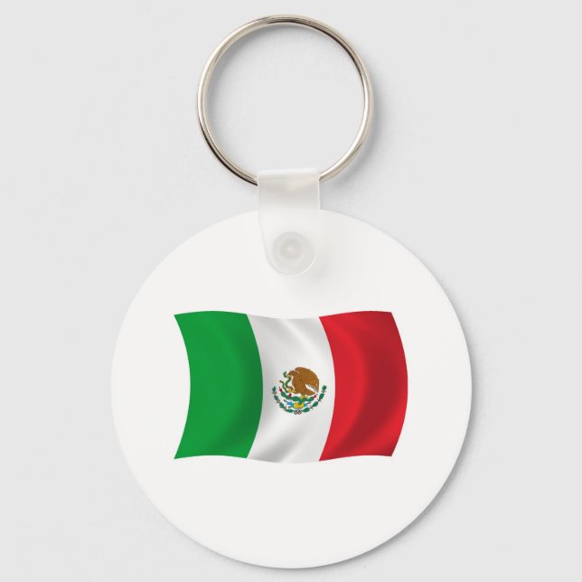 Porte-clés Porte - clé du drapeau mexicain (Recto)