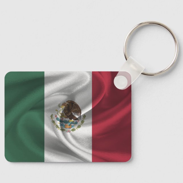Porte-clés Porte - clé du drapeau mexicain (Recto)