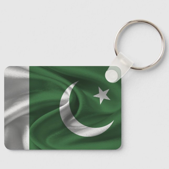 Porte-clés Porte - clé du drapeau pakistanais (Recto)