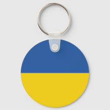 Porte - clé du drapeau ukrainien