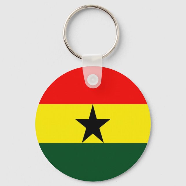 Porte-clés Porte - clé du Ghana (Recto)
