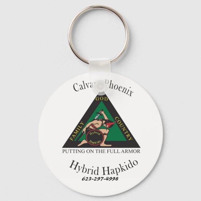 Porte-clés Porte - clé du Hapkido Club (Recto)