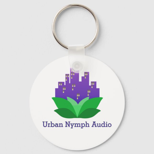 Porte-clés Porte - clé du logo audio de la nymphe urbaine (Recto)