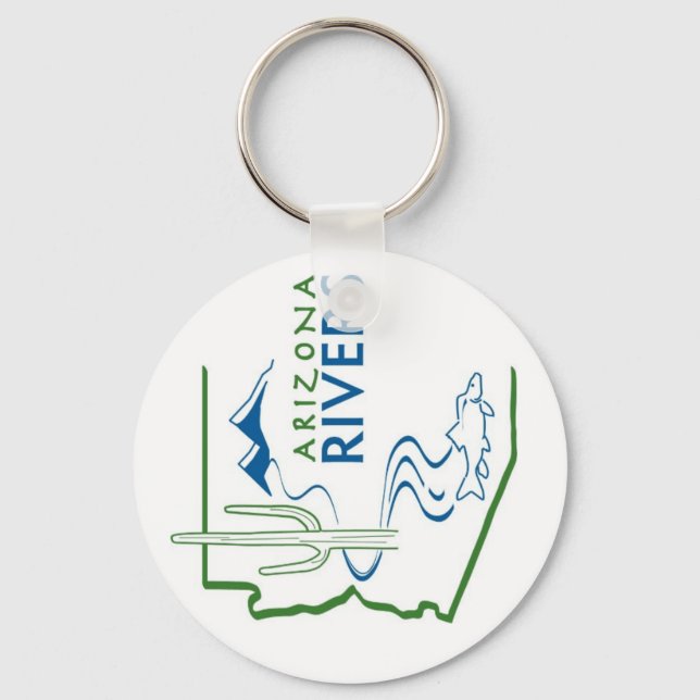 Porte-clés Porte - clé du logo AZ River (Recto)