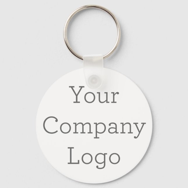Porte-clés Porte - clé du logo de la société personnalisée (Recto)