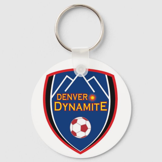 Porte-clés Porte - clé du logo Denver Dynamite (Recto)