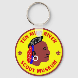 Porte-clés Porte - clé du logo du Musée des scouts de la rivi