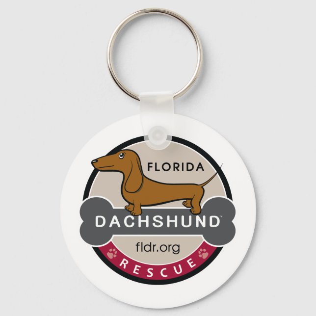 Porte-clés PORTE - CLÉ du logo FLDR (Recto)