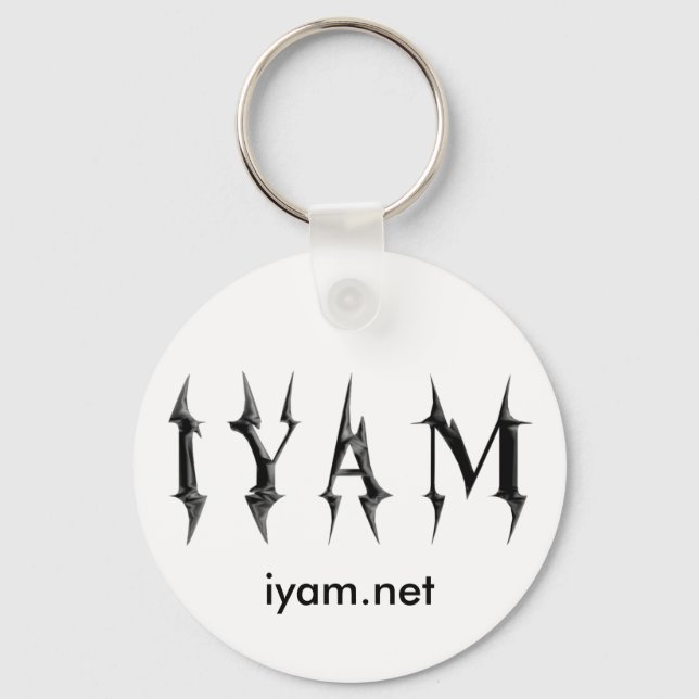 Porte-clés Porte - clé du logo IYAM (Recto)
