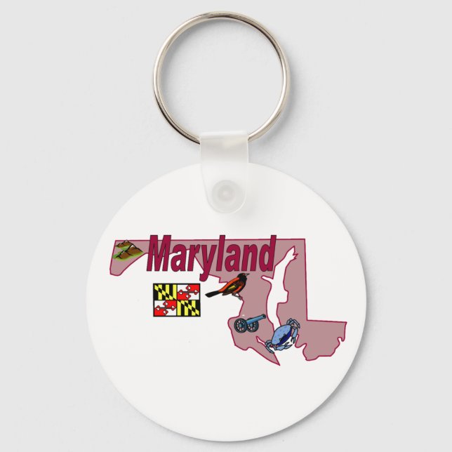 Porte-clés Porte - clé du Maryland (Recto)
