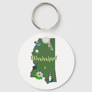 Porte-clés Porte - clé du Mississippi