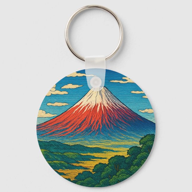 Porte-clés Porte - clé du Mont Fuji (Recto)