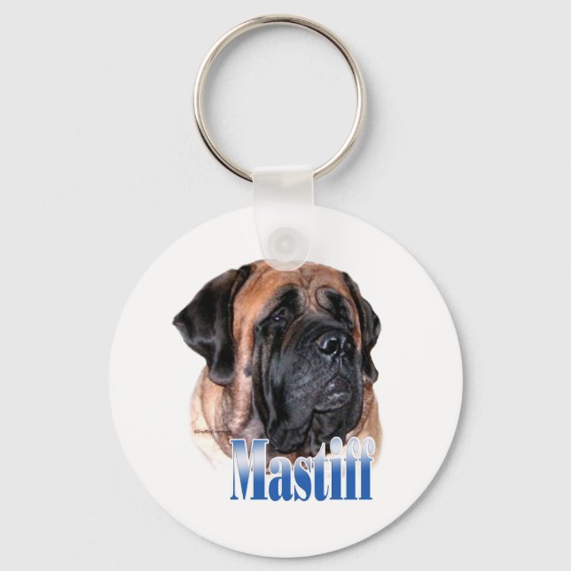 Porte-clés Porte - clé du nom de Mastiff Apricot (Recto)