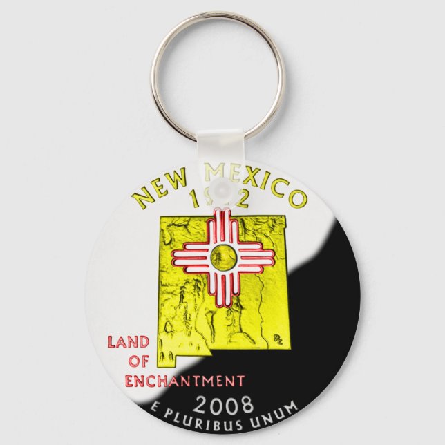 Porte-clés Porte - clé du Nouveau-Mexique (Recto)