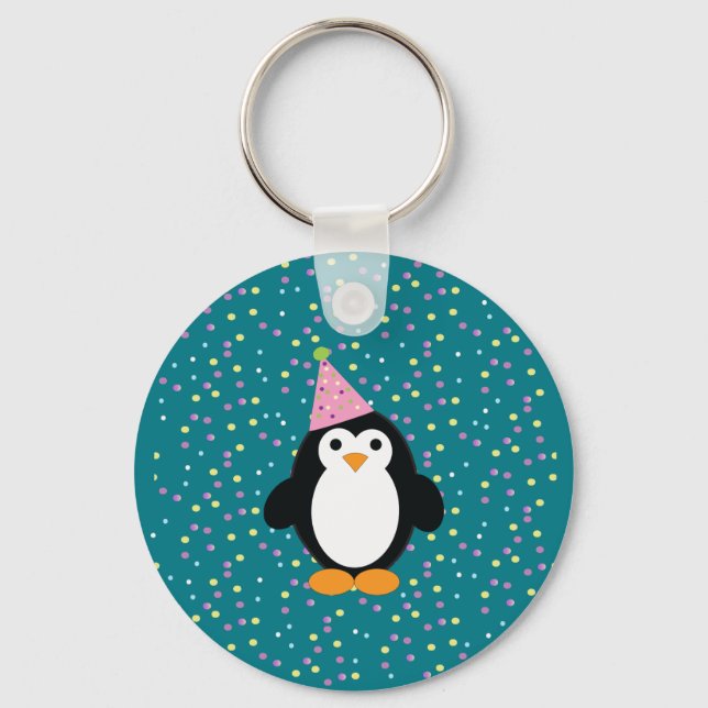 Porte-clés Porte - clé du parti Penguin (Recto)