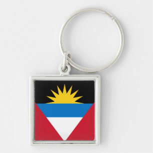 Porte-clés Porte - clé du pavillon d'Antigua-et-Barbuda