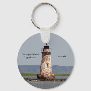Porte-clés Porte - clé du phare de Cockspur Island