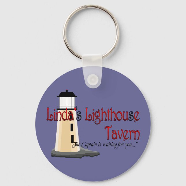 Porte-clés Porte - clé du phare de Linda (Recto)