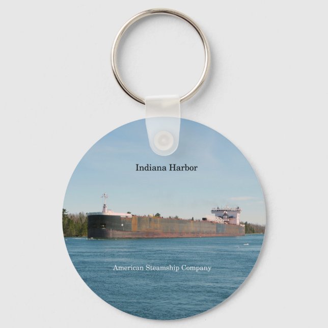 Porte-clés Porte - clé du port d'Indiana (Recto)