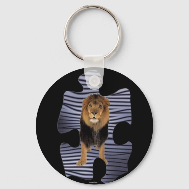 Porte-clés Porte - clé du roi Lion (Recto)