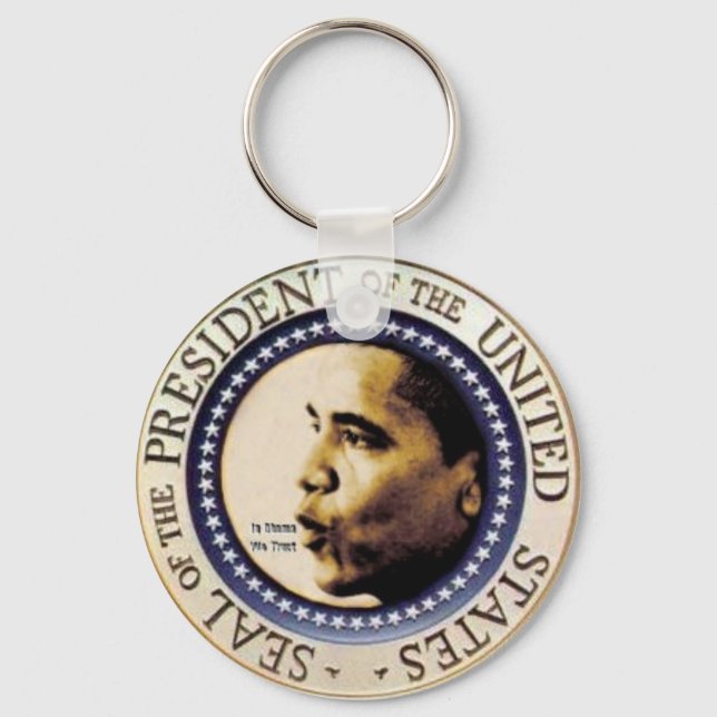 Porte-clés Porte - clé du sceau présidentiel d'Obama (Recto)